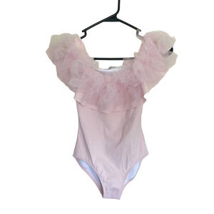 Stella Cove Tulle Shoulder Swimsuit